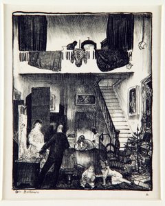 Stüdyo, Noel 1916, 1916 by George Wesley Bellows